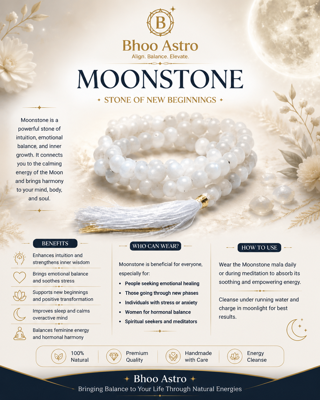 MoonstOne mala