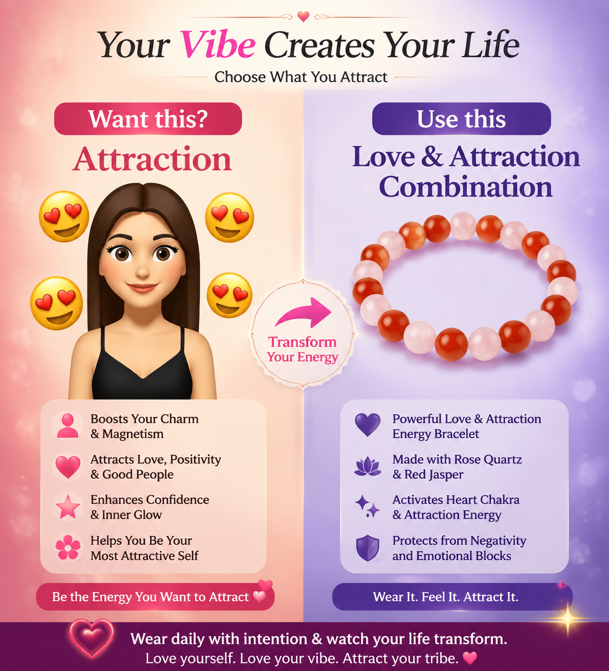 Love and Attraction Bracelet